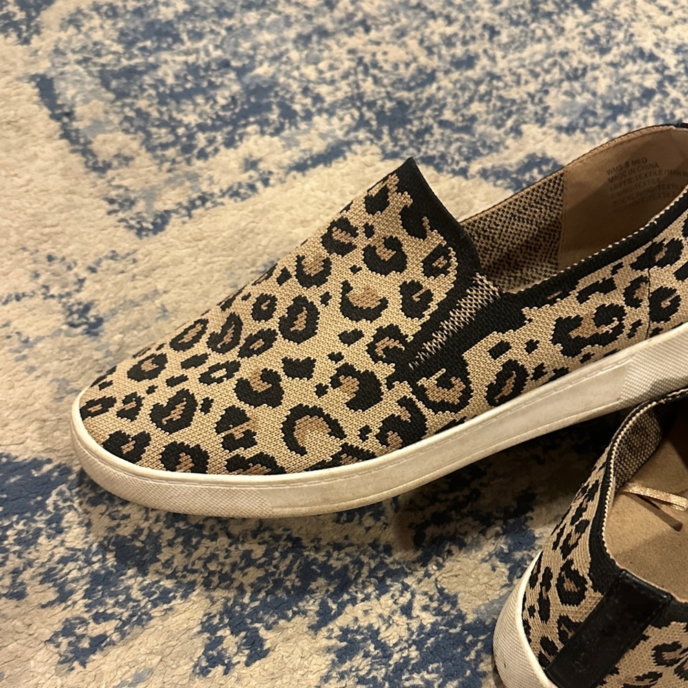 Sonoma Leopard Print Slip-On Sneakers in Tan and Black - Picture 3 of 3